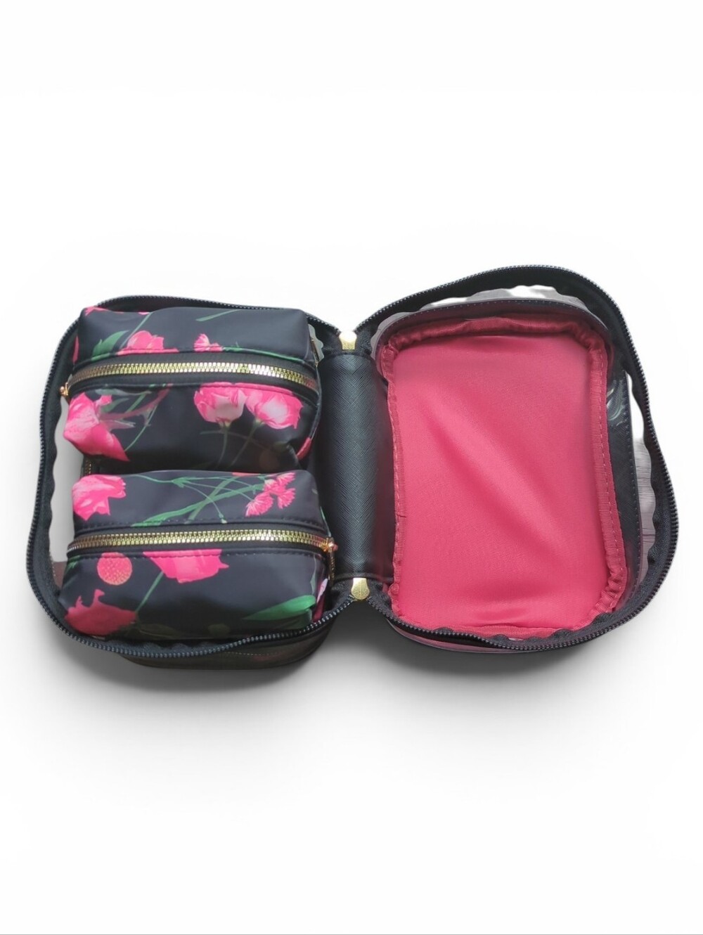 NWT Ted Baker 4-Piece Train Case Makeup Bag Set - Picture 4 of 7